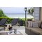 Z-Lite Jordan 1 Light Outdoor Post Mounted Fixture, Black And Clear Seedy 570PHXL-567P-BK - alternate 2